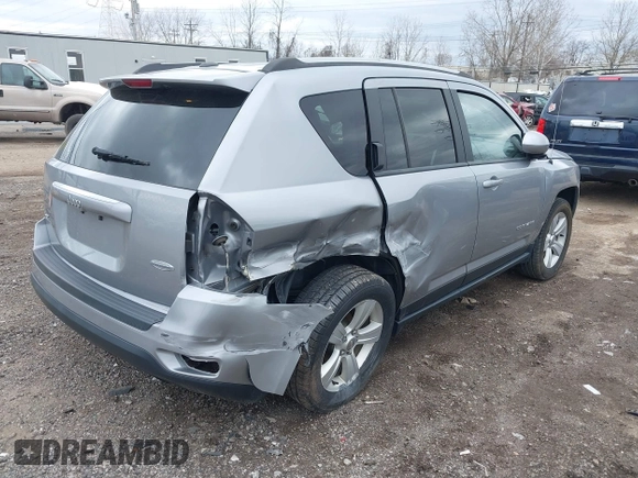 2017 Jeep Compass High Altitude with VIN 1C4NJDEB1HD204718, listed as a IAAI auction lot 41830922 with 101,164 mi miles and . Bid and sale history available at carsss.com. Image 4.