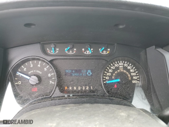 2014 Ford F-150 XL with VIN 1FTEX1CM8EKE41733, listed as a Copart auction lot 49149325 with 76,900 mi miles and Salvage Title. Bid and sale history available at carsss.com. Image 9.