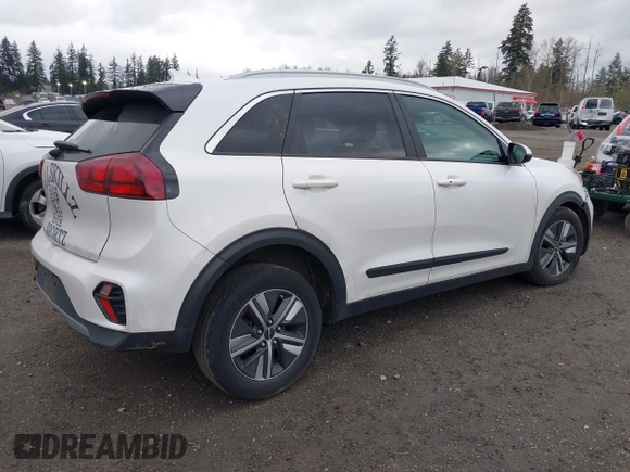 2022 Kia Niro LXS with VIN KNDCB3LC9N5549074, listed as a IAAI auction lot 41929347 with 128,044 mi miles. Bid and sale history available at carsss.com. Image 4.