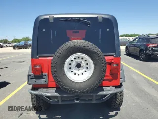 2004 Jeep Wrangler Sport with VIN 1J4FA49S24P720488, listed as a Copart auction lot 60331795 with 134,974 mi miles and Salvage title. Bid and sale history available at DreamBid. Image 6.