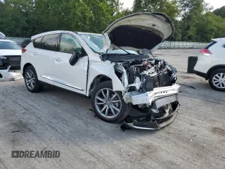 2023 Acura RDX w/Technology Package with VIN 5J8TC2H56PL016987, listed as a Copart auction lot 67961424 with Not Provided miles and Salvage Title. Bid and sale history available at carsss.com. Image 4.