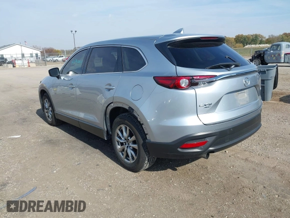 2017 Mazda CX-9 Touring with VIN JM3TCBCY7H0132466, listed as a IAAI auction lot 40740017 with 160,655 mi miles. Bid and sale history available at carsss.com. Image 3.