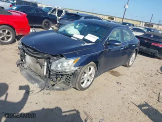 2014 Nissan Maxima 3.5 SV w/Premium Pkg with VIN 1N4AA5AP4EC482087, listed as a IAAI auction lot 41253825 with 107,820 mi miles. Bid and sale history available at carsss.com. Image 17.