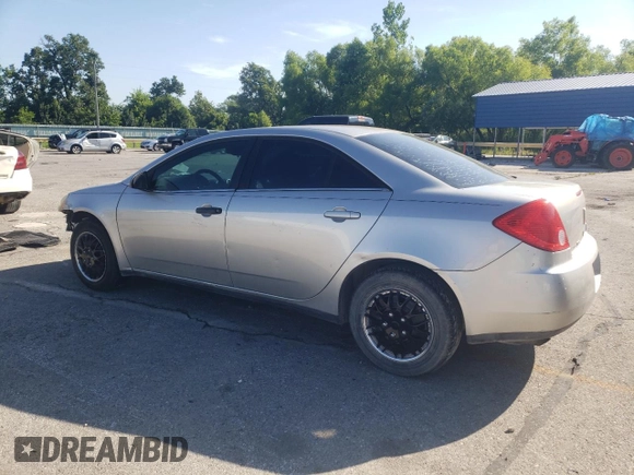 2008 Pontiac G6 1SV Value Leader with VIN 1G2ZF57B984264580, listed as a Copart auction lot 62416565 with 185,651 mi miles and Salvage title. Bid and sale history available at DreamBid. Image 2.