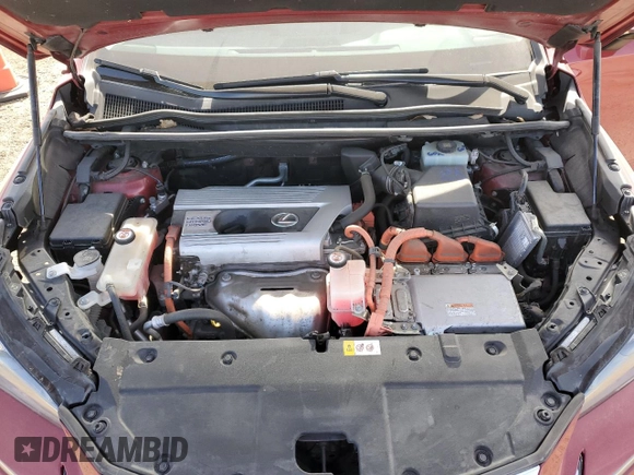 2019 Lexus NX 300h with VIN JTJBJRBZ3K2104153, listed as a Copart auction lot 54352025 with 74,340 mi miles and Salvage title. Bid and sale history available at DreamBid. Image 12.