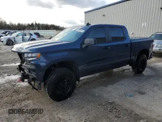 2021 Chevrolet Silverado 1500 LT Trail Boss with VIN 1GCPYFED9MZ349276, listed as a Copart auction lot 50032425 with 69,099 mi miles and Salvage Title. Bid and sale history available at DreamBid. Image 1.