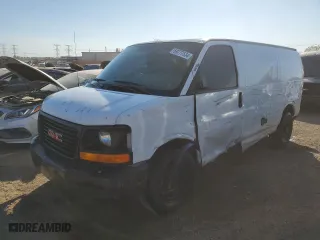 2006 GMC Savana Cargo Van with VIN 1GTFG15X961171835, listed as a Copart auction lot 69777534 with 227,545 mi miles and Salvage Title. Bid and sale history available at carsss.com. Image 1.