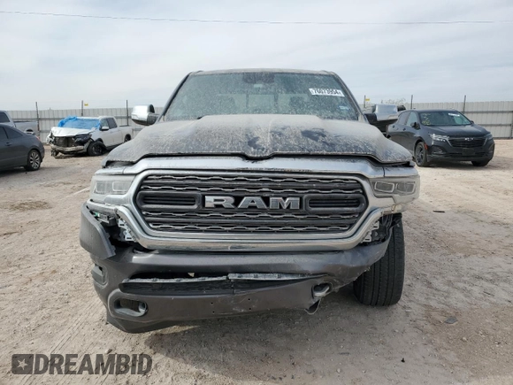 2022 Ram 1500 Limited with VIN 1C6SRFHTXNN384175, listed as a Copart auction lot 76073954 with 18,321 mi miles and Clean title. Bid and sale history available at DreamBid. Image 5.
