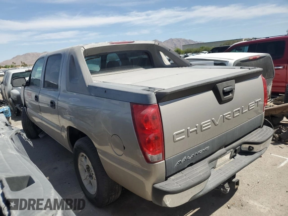 2004 Chevrolet Avalanche Z66 with VIN 3GNEC12T84G180542, listed as a Copart auction lot 45224895 with 189,709 mi miles and Salvage Title. Bid and sale history available at DreamBid. Image 2.