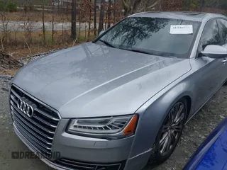 2015 Audi A8 L 4.0T with VIN WAU32AFD7FN021203, listed as a IAAI auction lot 41736045 with 135,471 mi miles. Bid and sale history available at carsss.com. Image 6.