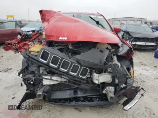2017 Jeep Compass Latitude with VIN 3C4NJDBB6HT656016, listed as a Copart auction lot 44164595 with 82,358 mi miles and Salvage Title. Bid and sale history available at carsss.com. Image 5.