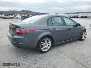 2008 Acura TL with VIN 19UUA66258A009522, listed as a Copart auction lot 51311585 with 68,530 mi miles and Salvage Title. Bid and sale history available at carsss.com. Image 3.