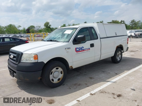 2007 Ford F-150 XL with VIN 1FTRF12W67NA77417, listed as a IAAI auction lot 42275195 with 147,164 mi miles and . Bid and sale history available at DreamBid. Image 2.
