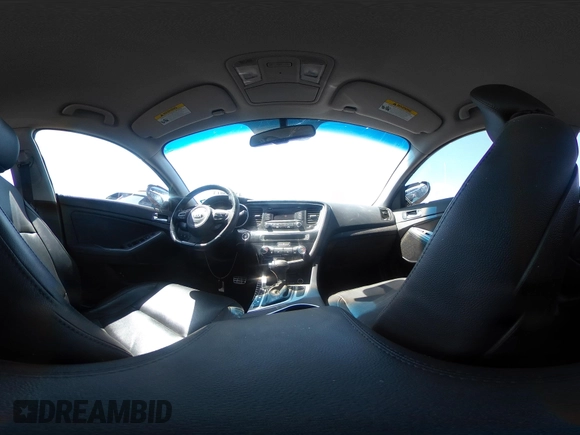 2015 Kia Optima SXL Turbo with VIN 5XXGR4A63FG370493, listed as a IAAI auction lot 42540013 with 61,297 mi miles and . Bid and sale history available at DreamBid. Image 18.