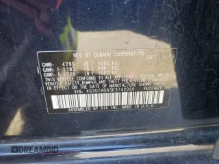 2019 Subaru Impreza Premium with VIN 4S3GTAD63K3742050, listed as a Copart auction lot 47141815 with Not Provided miles and Salvage Title. Bid and sale history available at DreamBid. Image 12.