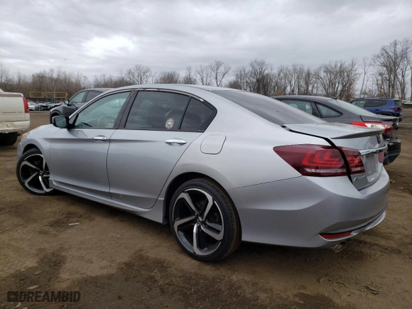 2017 Honda Accord Sedan Sport with VIN 1HGCR2F54HA039733, listed as a Copart auction lot 47777895 with 152,129 mi miles and Salvage Title. Bid and sale history available at carsss.com. Image 2.