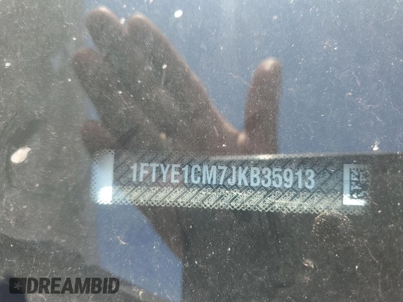 2018 Ford Transit с VIN 1FTYE1CM7JKB35913, выставлен на аукционе IAAI как лот 42659722 с пробегом 149 222 миль миль и . История ставок и продаж доступна на DreamBid. Изображение 6.