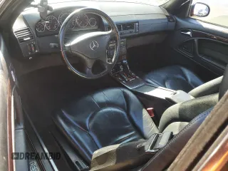 1999 Mercedes-Benz SL-Class with VIN WDBFA68F0XF187331, listed as a Copart auction lot 42855015 with 0 mi miles and Salvage Title. Bid and sale history available at carsss.com. Image 8.