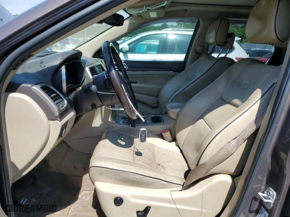 2017 Jeep Grand Cherokee Overland with VIN 1C4RJECG1HC868559, listed as a Copart auction lot 52569595 with 168,226 mi miles and Clean Title. Bid and sale history available at carsss.com. Image 7.