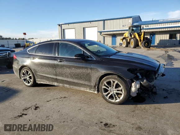 2019 Ford Fusion SEL with VIN 3FA6P0CD2KR222309, listed as a Copart auction lot 42628695 with 85,456 mi miles and Salvage Title. Bid and sale history available at carsss.com. Image 4.