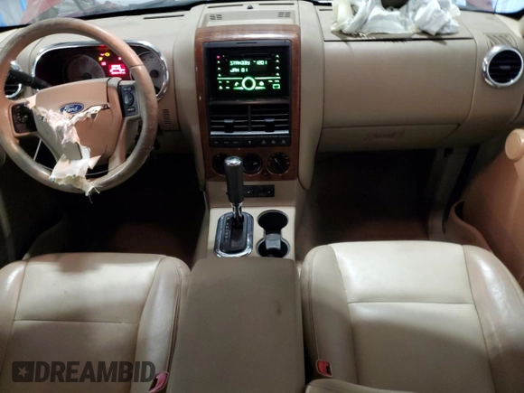 2009 Ford Explorer Eddie Bauer with VIN 1FMEU74E49UA39734, listed as a Copart auction lot 58785325 with 157,804 mi miles and Non repairable. Bid and sale history available at DreamBid. Image 8.