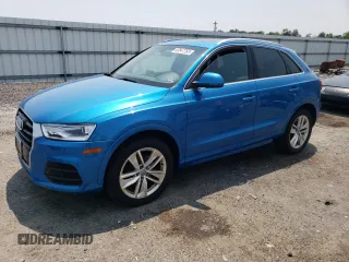 2016 Audi Q3 Premium Plus with VIN WA1EFCFS6GR006254, listed as a Copart auction lot 52847763 with 96,485 mi miles. Bid and sale history available at carsss.com. Image 1.