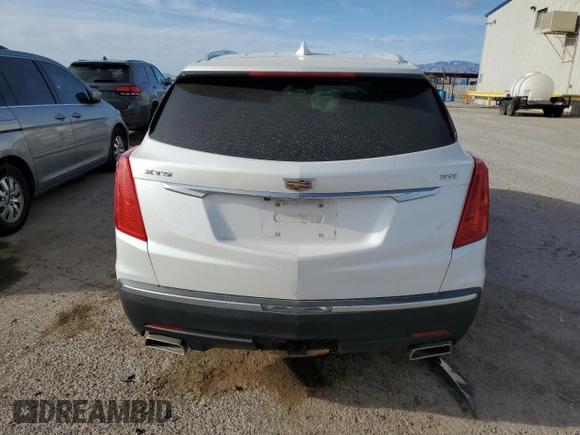 2017 Cadillac XT5 Luxury FWD with VIN 1GYKNBRS9HZ271747, listed as a Copart auction lot 51483085 with 19,987 mi miles and Salvage Title. Bid and sale history available at DreamBid. Image 6.