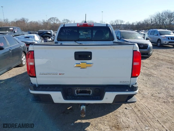 2019 Chevrolet Colorado 4WD Z71 with VIN 1GCGTDEN9K1135489, listed as a IAAI auction lot 41752283 with 180,854 mi miles. Bid and sale history available at carsss.com. Image 16.