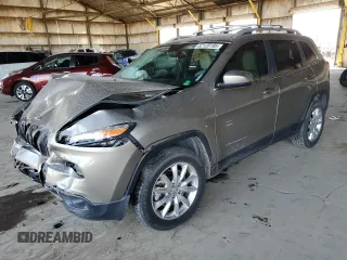 2017 Jeep Cherokee Limited с VIN 1C4PJMDS9HW524979, выставлен на аукционе Copart как лот 52120195 с пробегом 86 625 миль миль и Списание • Salvage title. История ставок и продаж доступна на DreamBid. Изображение 1.