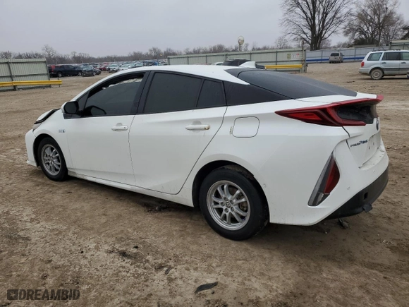 2017 Toyota Prius Prime Plus with VIN JTDKARFP6H3017202, listed as a Copart auction lot 43990975 with 142,080 mi miles and Salvage Title. Bid and sale history available at carsss.com. Image 2.