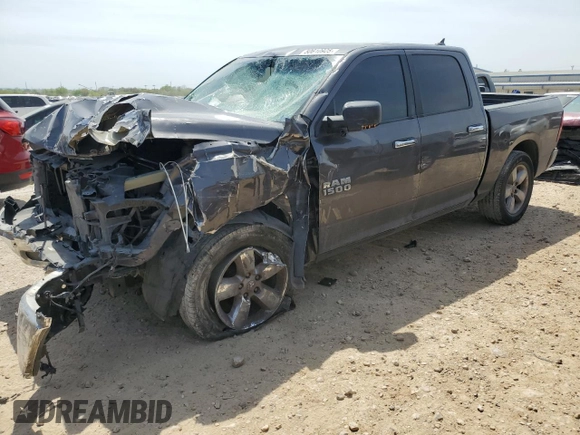 2017 Ram 1500 Lone Star Silver z VIN 1C6RR6LT0HS550800, wystawiony jako Copart lot #50610925 z przebiegiem 190 812 mil mil oraz Szkoda całkowita • Salvage title. Historia ofert i sprzedaży dostępna na DreamBid. Obrazek 1.