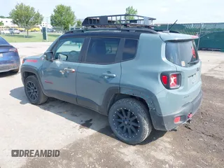 2016 Jeep Renegade Trailhawk with VIN ZACCJBCTXGPD99550, listed as a IAAI auction lot 42446773 with 174,283 mi miles and . Bid and sale history available at DreamBid. Image 3.