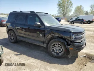 2024 Ford Bronco Sport Big Bend с VIN 3FMCR9B60RRF03853, выставлен на аукционе Copart как лот 52766545 с пробегом 11 736 миль миль и Списание • Salvage title. История ставок и продаж доступна на DreamBid. Изображение 4.