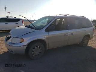 2007 Chrysler Town & Country LWB Limited with VIN 2A8GP64L47R305818, listed as a Copart auction lot 82684554 with 0 mi miles and Salvage Title. Bid and sale history available at carsss.com. Image 1.