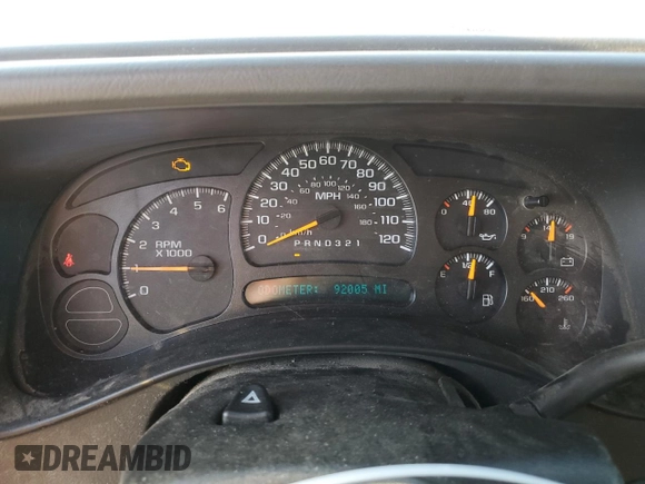 2006 GMC Sierra 1500 Work Truck z VIN 1GTEK19B16E288603, wystawiony jako Copart lot #73325264 z przebiegiem 92 005 mil mil oraz Szkoda całkowita • Salvage title. Historia ofert i sprzedaży dostępna na DreamBid. Obrazek 9.