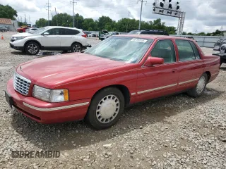 1997 Cadillac DeVille z VIN 1G6KD54Y1VU277074, wystawiony jako Copart lot #60799145 z przebiegiem 71 961 mil mil oraz Czysty tytuł • Clean title. Historia ofert i sprzedaży dostępna na DreamBid. Obrazek 1.