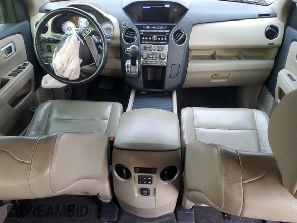 2012 Honda Pilot EX-L with VIN 5FNYF4H5XCB076999, listed as a Copart auction lot 86664354 with 238,922 mi miles and Salvage Title. Bid and sale history available at DreamBid. Image 8.