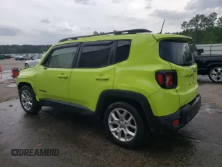 2018 Jeep Renegade Latitude with VIN ZACCJABB7JPH38825, listed as a Copart auction lot 51933265 with 91,578 mi miles and Salvage Title. Bid and sale history available at DreamBid. Image 2.