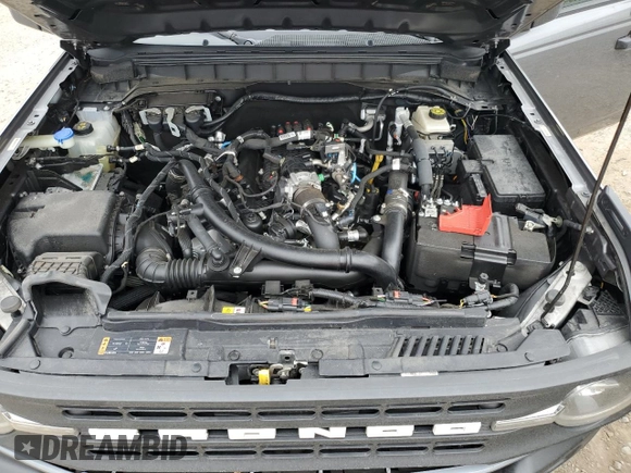 2022 Ford Bronco with VIN 1FMEE5BP0NLA95787, listed as a Copart auction lot 47701705 with 50,173 mi miles and Salvage title. Bid and sale history available at DreamBid. Image 13.