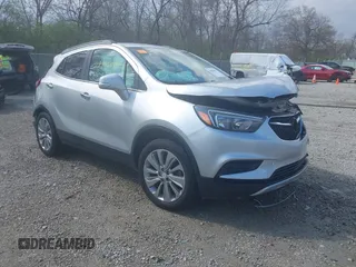 2018 Buick Encore Preferred with VIN KL4CJASB1JB675175, listed as a IAAI auction lot 41984657 with 95,758 mi miles. Bid and sale history available at carsss.com. Image 1.