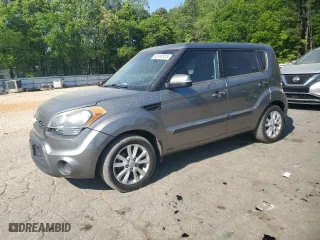 2013 Kia Soul + with VIN KNDJT2A67D7509199, listed as a Copart auction lot 53740125 with 154,834 mi miles and Clean Title. Bid and sale history available at carsss.com. Image 1.