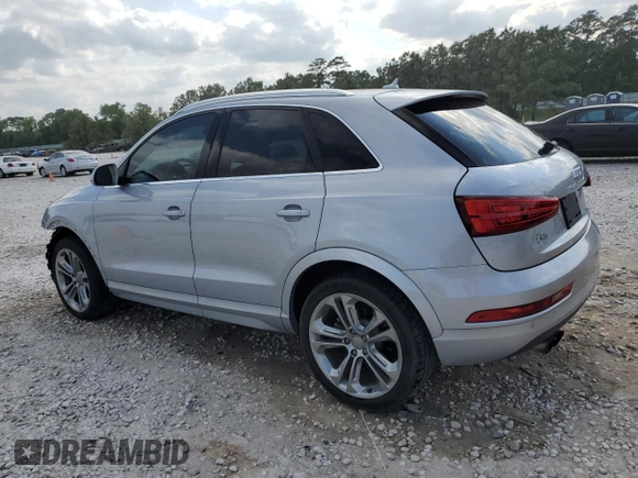 2017 Audi Q3 Premium Plus z VIN WA1HCCFS2HR015136, wystawiony jako Copart lot #53516725 z przebiegiem 46 490 mil mil oraz Czysty tytuł • Clean title. Historia ofert i sprzedaży dostępna na DreamBid. Obrazek 2.