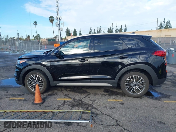 2019 Hyundai Tucson Ultimate with VIN KM8J3CAL3KU973595, listed as a IAAI auction lot 41436854 with 24,218 mi miles. Bid and sale history available at carsss.com. Image 14.