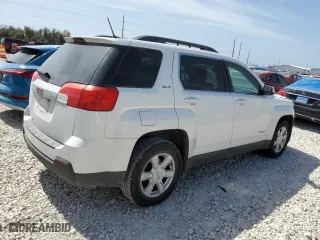 2013 GMC Terrain SLE with VIN 2GKALSEK9D6327645, listed as a Copart auction lot 48566825 with 118,132 mi miles and Salvage Title. Bid and sale history available at carsss.com. Image 3.
