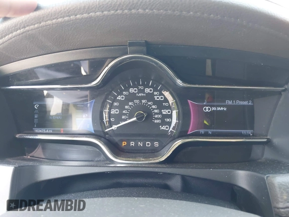 2013 Lincoln MKS with VIN 1LNHL9DK2DG606838, listed as a IAAI auction lot 42454441 with 163,475 mi miles and . Bid and sale history available at DreamBid. Image 7.