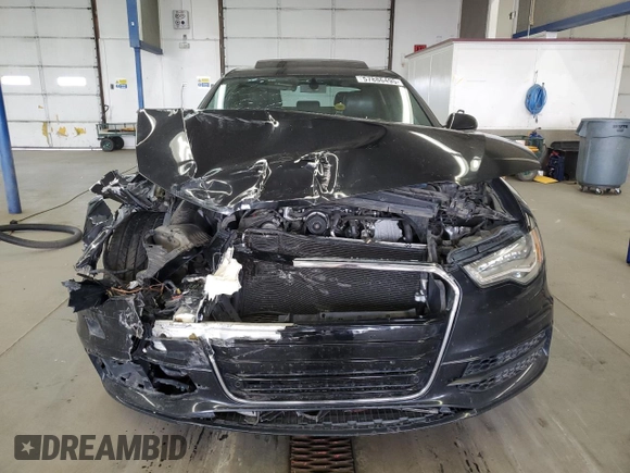 2013 Audi A6 Prestige with VIN WAUHGAFC5DN089463, listed as a Copart auction lot 57886495 with Not provided miles and Salvage title. Bid and sale history available at DreamBid. Image 5.