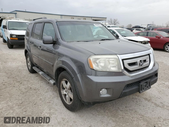 2011 Honda Pilot EX-L with VIN 5FNYF4H61BB046264, listed as a Copart auction lot 49599525 with 186,908 mi miles and Salvage Title. Bid and sale history available at carsss.com. Image 4.