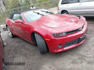 2014 Chevrolet Camaro LT with VIN 2G1FC3D3XE9168855, listed as a IAAI auction lot 42021149 with 163,468 mi miles and . Bid and sale history available at DreamBid. Image 1.