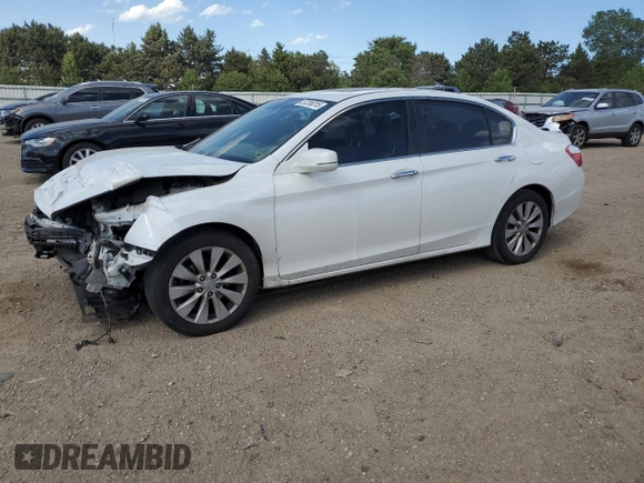 2015 Honda Accord EX-L with VIN 1HGCR2F8XFA012690, listed as a Copart auction lot 57236015 with 62,606 mi miles and Non repairable. Bid and sale history available at DreamBid. Image 1.