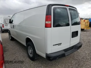 2016 Chevrolet Express Cargo Van with VIN 1GCWGAFGXG1259793, listed as a Copart auction lot 51982765 with 156,295 mi miles and Salvage Title. Bid and sale history available at carsss.com. Image 2.
